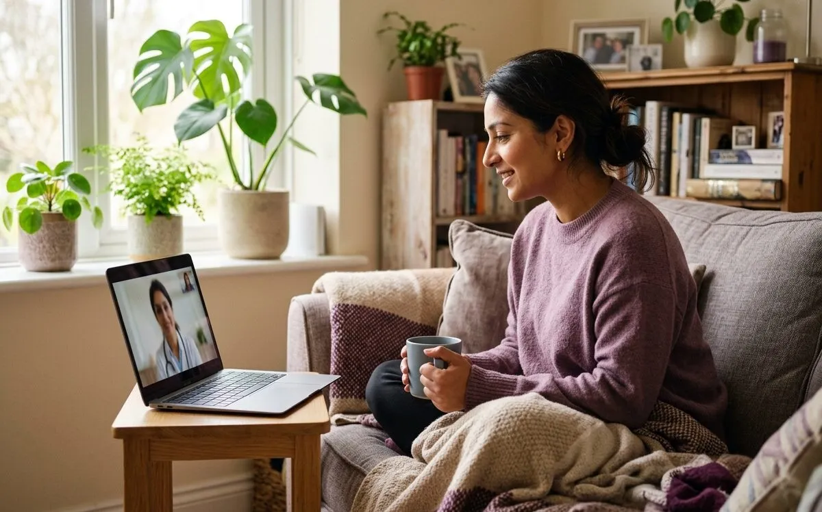 Online consultation from home